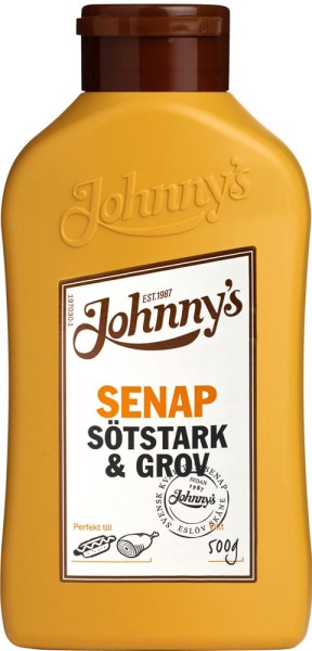 Johnny's Senap Sötstark & Grov