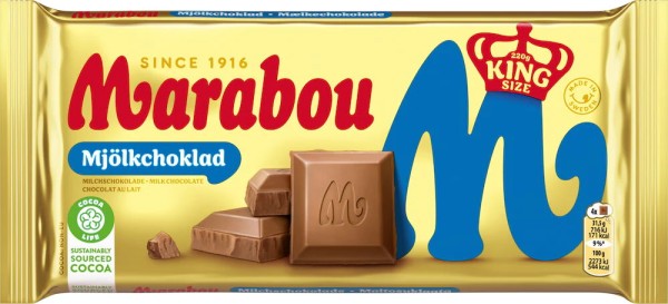 Marabou Mjölk Choklad 220g