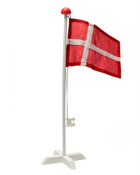 Tischflagge Dänemark mit Wappen Tischfahne Fahne Flagge 10 x 15 cm 