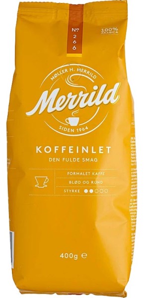 Merrild koffeinlet 266 Kaffee gemahlen