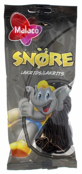 Malaco Snöre Lakrids