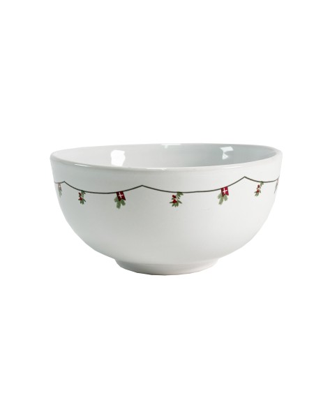 Weihnachtsschale mit Wichteln