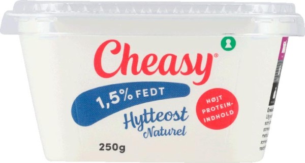 Cheasy Hytteost naturel 1,5%