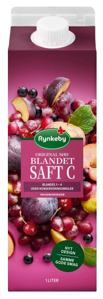 Rynkeby Blandet Saft Rød