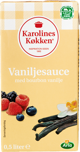 Karolines Køkken Vanillesauce
