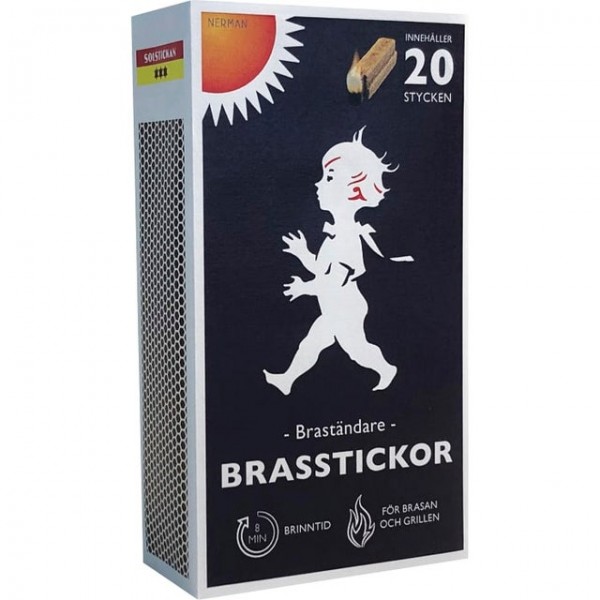 Solstickan Braständare - Brasstickor