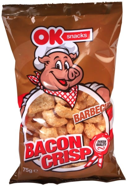 OK Snacks Bacon Crisp Barbecue