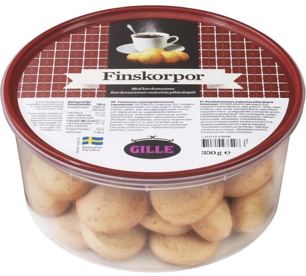 Gille Små Finskorpor kardemumma