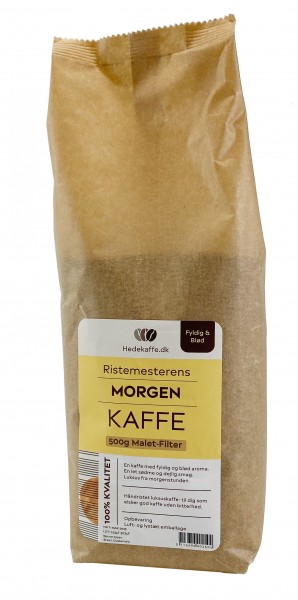 Hedekaffe Ristemesterens Morgen Kaffe gemahlen