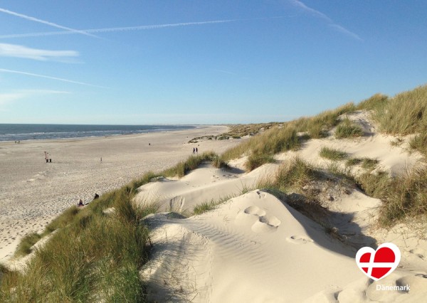 Postkarte "Henne Strand"