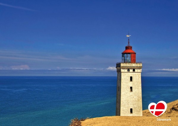 Postkarte "Leuchtturm Rubjerg Knude"