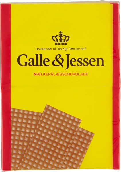 Galle & Jessen Pålægschokolade Lys/Mælk