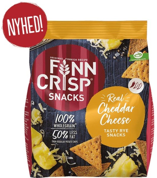Finn Crisp Rye Snacks Cheddar Cheese