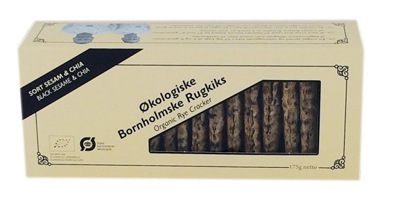 Bornholmske Bio Rugkiks mit Sesam und Chia