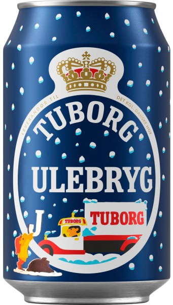 Tuborg Julebryg Weihnachtsbier 0,33l (EINWEG)