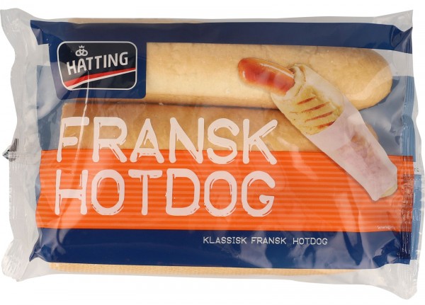 Hatting Fransk Hotdog Brød