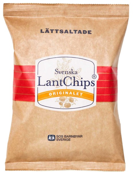 Svenska LantChips Lättsaltade