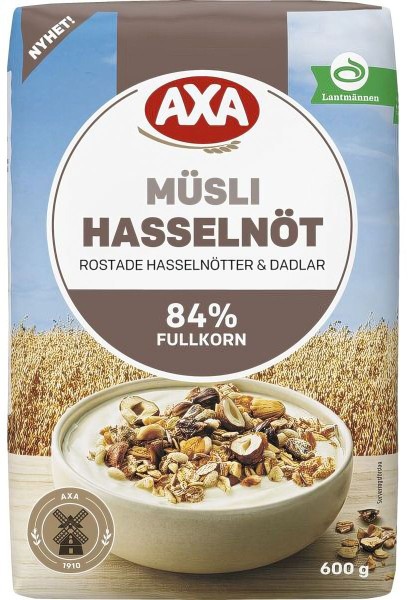 Axa Müsli Hasselnöt