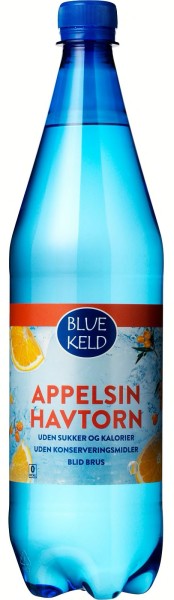 Blue Keld Appelsin og Havtorn Mineralvand (EINWEG)