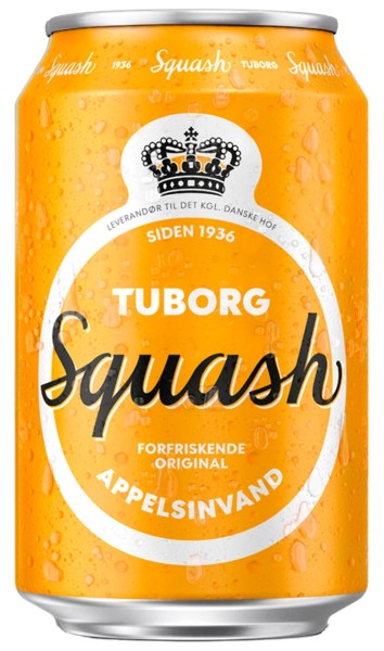 Tuborg Squash Appelsin - Orangenlimonade (EINWEG)