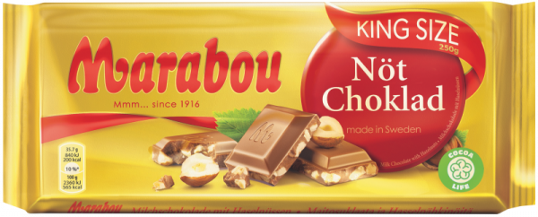 Marabou Nöt Choklad 250g