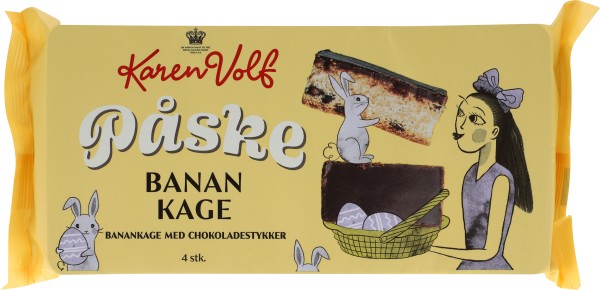 Karen Volf Påske Banan Kage