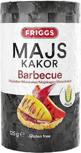 Friggs Majskakor Barbecue