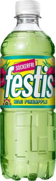 Festis Fruktdryck Kiwi Pineapple Sockerfri (EINWEG)