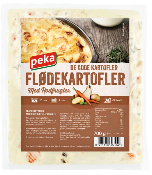 Peka Flødekartofler med rodfrugter