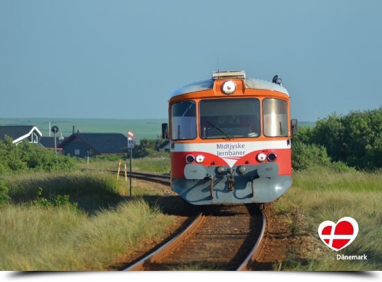 Postkarte "Lemvig Bahn"
