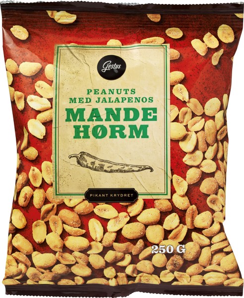 Gestus Mandehørm - Erdnüsse mit Jalapenos