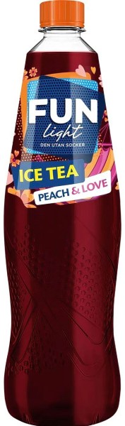 Fun Light Ice Tea Peach & Love 1l