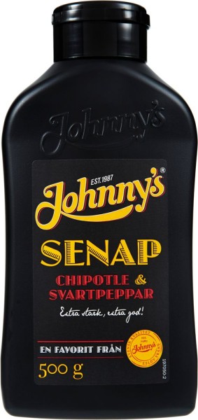Johnny's Senap Chipotle och svartpeppar