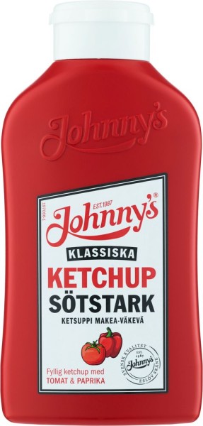 Johnny's Ketchup Sötstark