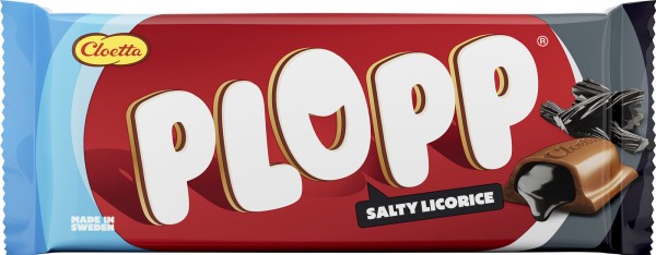 Cloetta Plopp Salty Licorice