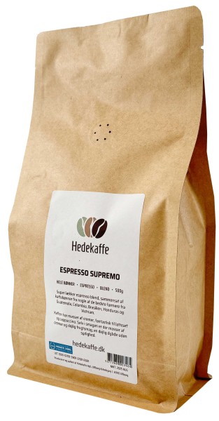 Hedekaffe Espresso Supremo Bohnen