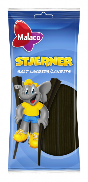 Malaco Stjerner Salt Lakrids