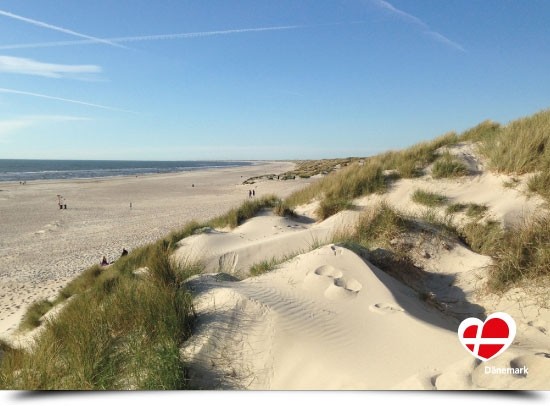 Postkarte "Henne Strand"