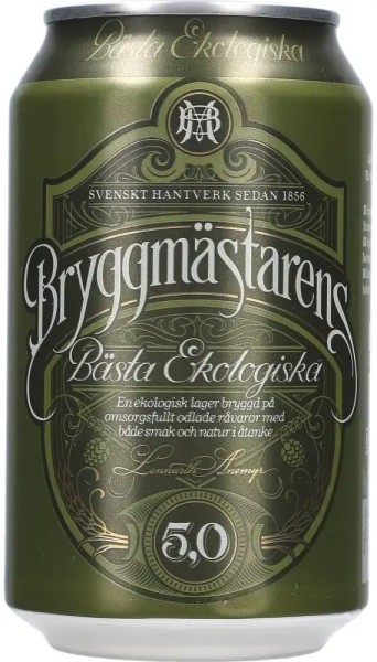 Bryggmästerens Bästa Ekologiska 5% (EINWEG)