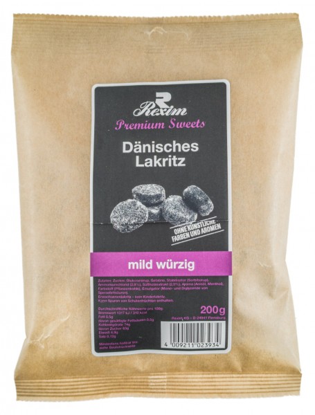 Rexim Dänisches Lakritz