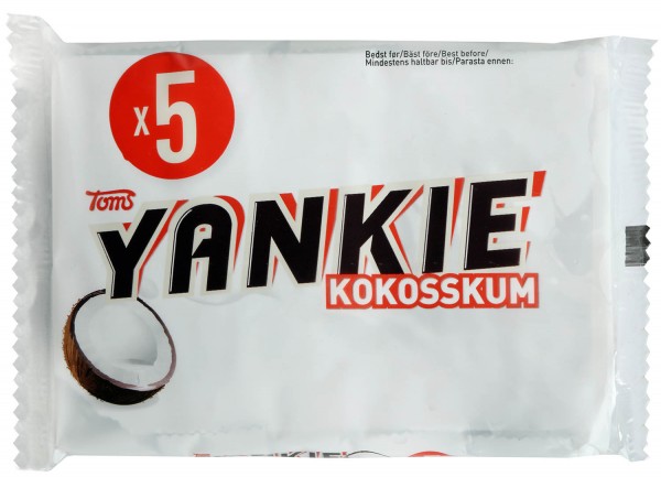 Toms Yankie Kokosskum 5er-Pack