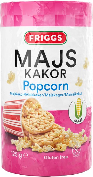Friggs Majskakor Popcorn