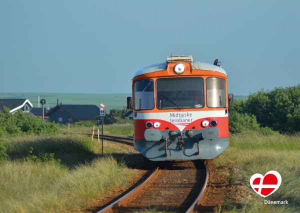 Postkarte "Lemvig Bahn"