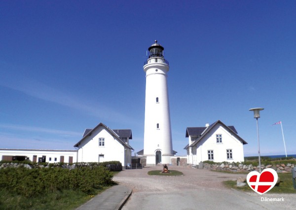 Postkarte "Leuchtturm in Hirtshals"