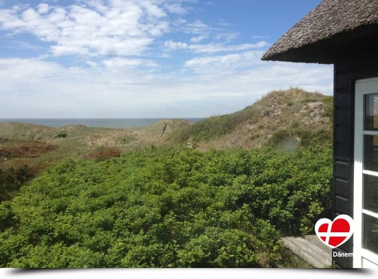 Postkarte "Ferienhaus in Henne Strand"