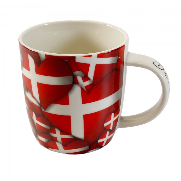 Tasse mit Flaggenmuster