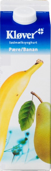 Kløver Jogurt Birne-Banane