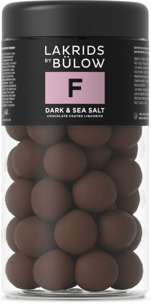 Lakrids by Bülow F - Dark & Sea Salt groß