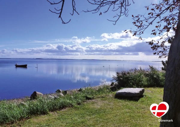 Postkarte "Meerblick auf Fejø"