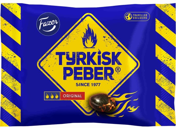 Fazer Tyrkisk Peber - Salmiaklakritz 400g